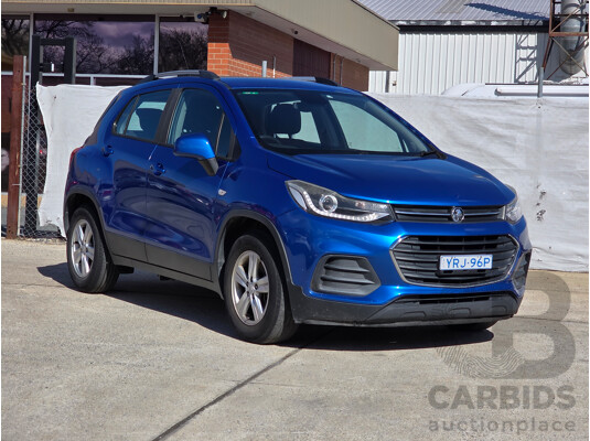06/2017 Holden Trax LS Turbo TJ MY17 4D Wagon Blue 1.4L