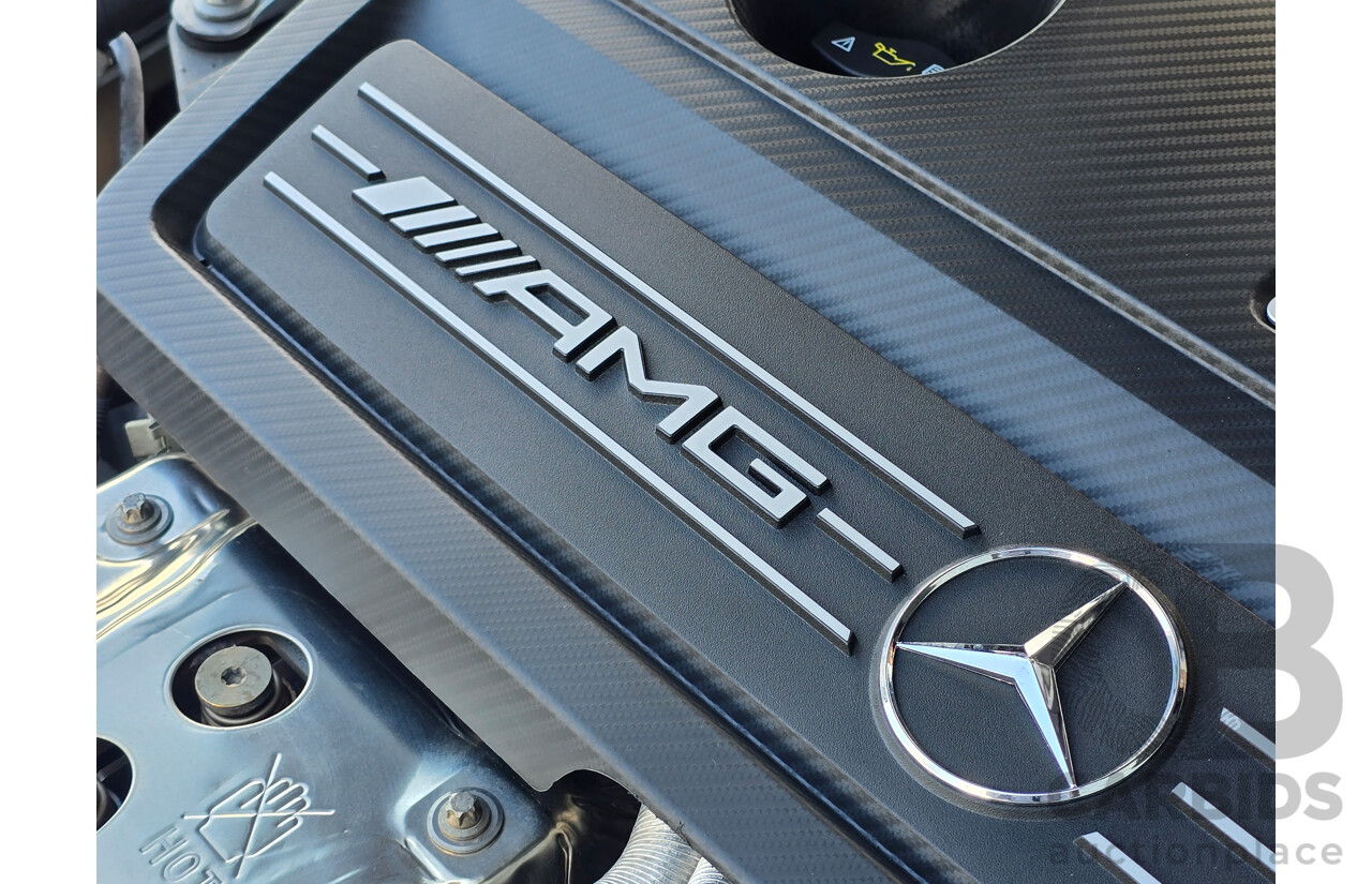 07/2015 Mercedes Benz A45 AMG (AWD) 176 MY15 5d Hatchback Mountain Grey Metallic Turbo 2.0L