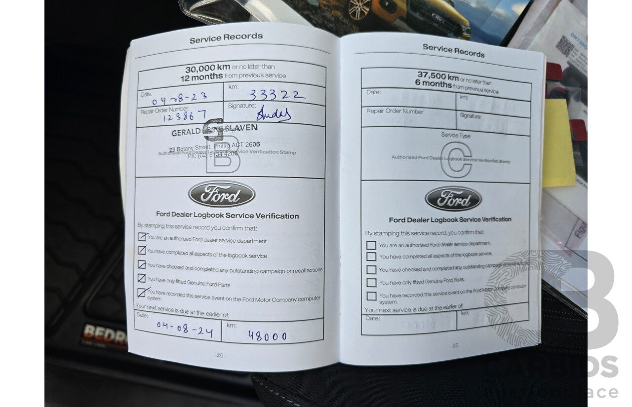 04/2022 Ford Ranger XLT (4x4) PX MkIII MY21.75 4d Dual Cab Arctic White Twin Turbo Diesel 2.0L
