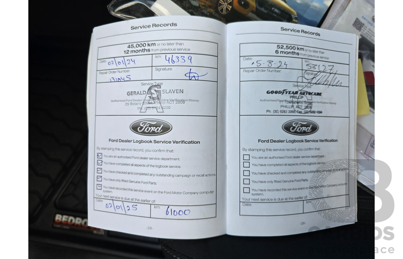 04/2022 Ford Ranger XLT (4x4) PX MkIII MY21.75 4d Dual Cab Arctic White Twin Turbo Diesel 2.0L
