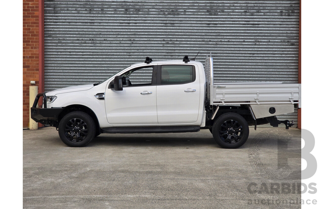 04/2022 Ford Ranger XLT (4x4) PX MkIII MY21.75 4d Dual Cab Arctic White Twin Turbo Diesel 2.0L