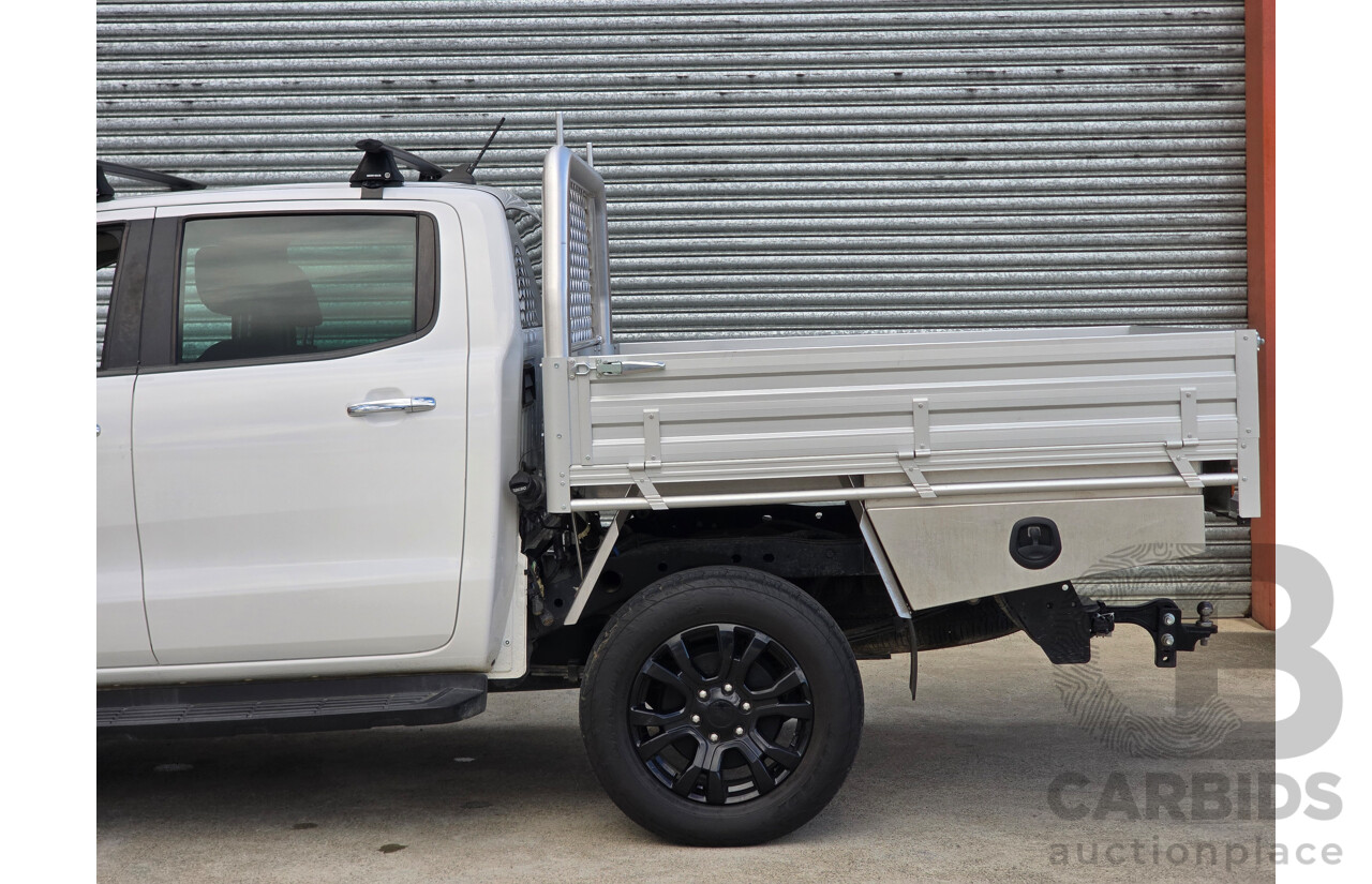 04/2022 Ford Ranger XLT (4x4) PX MkIII MY21.75 4d Dual Cab Arctic White Twin Turbo Diesel 2.0L