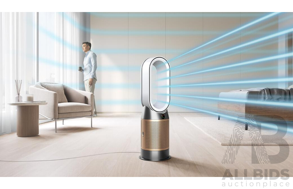 Dyson (546292) Purifier Hot+Cool HP2 De-NOx (Nickel/Gold) - ORP $1,199 (Includes 1 Year Warranty From Dyson)