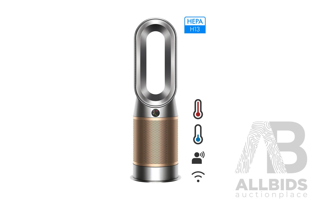 Dyson (546292) Purifier Hot+Cool HP2 De-NOx (Nickel/Gold) - ORP $1,199 (Includes 1 Year Warranty From Dyson)
