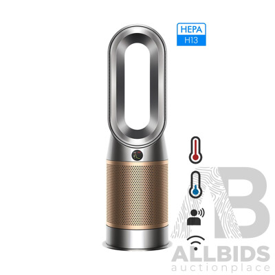 Dyson (546292) Purifier Hot+Cool HP2 De-NOx (Nickel/Gold) - ORP $1,199 (Includes 1 Year Warranty From Dyson)