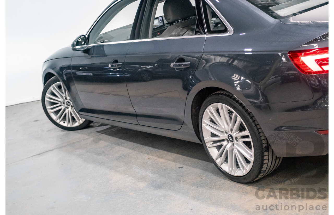 07/2016 Audi A4 2.0 TDI Quattro S-tronic Sport (AWD) F4 (B9) 4D Sedan Grey Turbo Diesel 2.0L