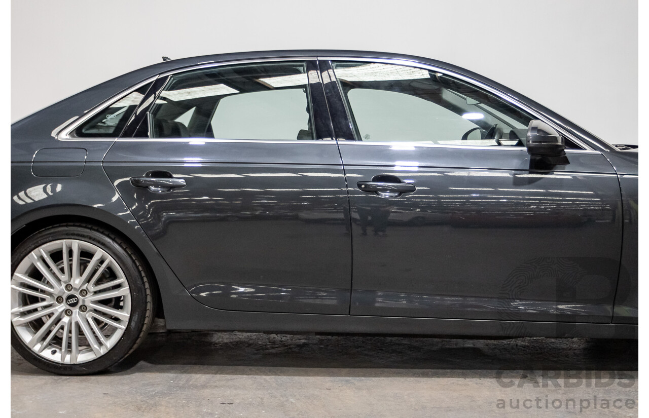 07/2016 Audi A4 2.0 TDI Quattro S-tronic Sport (AWD) F4 (B9) 4D Sedan Grey Turbo Diesel 2.0L