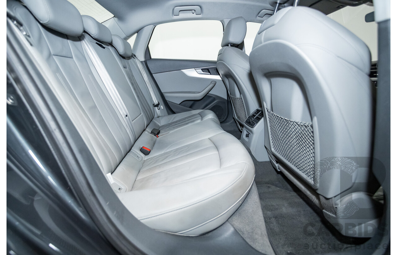 07/2016 Audi A4 2.0 TDI Quattro S-tronic Sport (AWD) F4 (B9) 4D Sedan Grey Turbo Diesel 2.0L