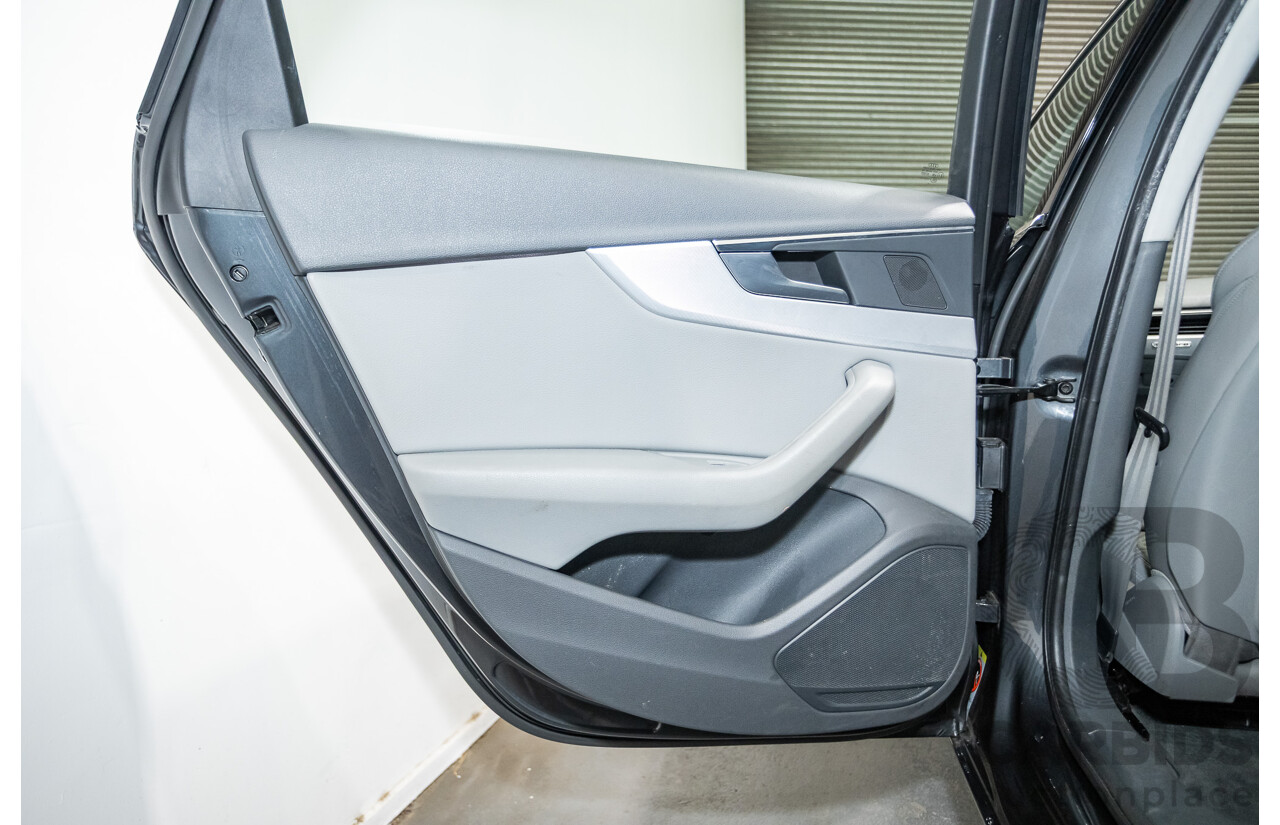 07/2016 Audi A4 2.0 TDI Quattro S-tronic Sport (AWD) F4 (B9) 4D Sedan Grey Turbo Diesel 2.0L