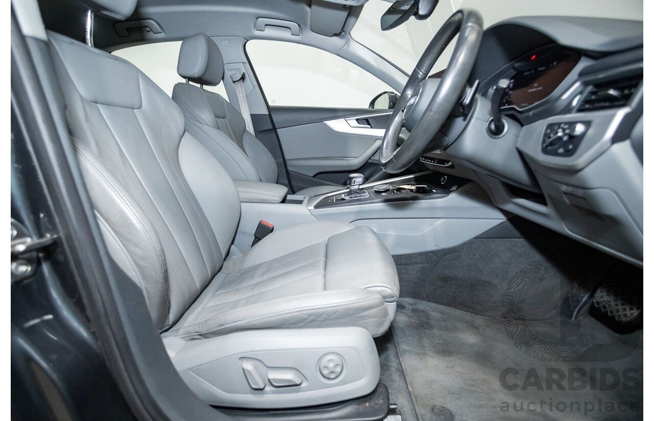 07/2016 Audi A4 2.0 TDI Quattro S-tronic Sport (AWD) F4 (B9) 4D Sedan Grey Turbo Diesel 2.0L