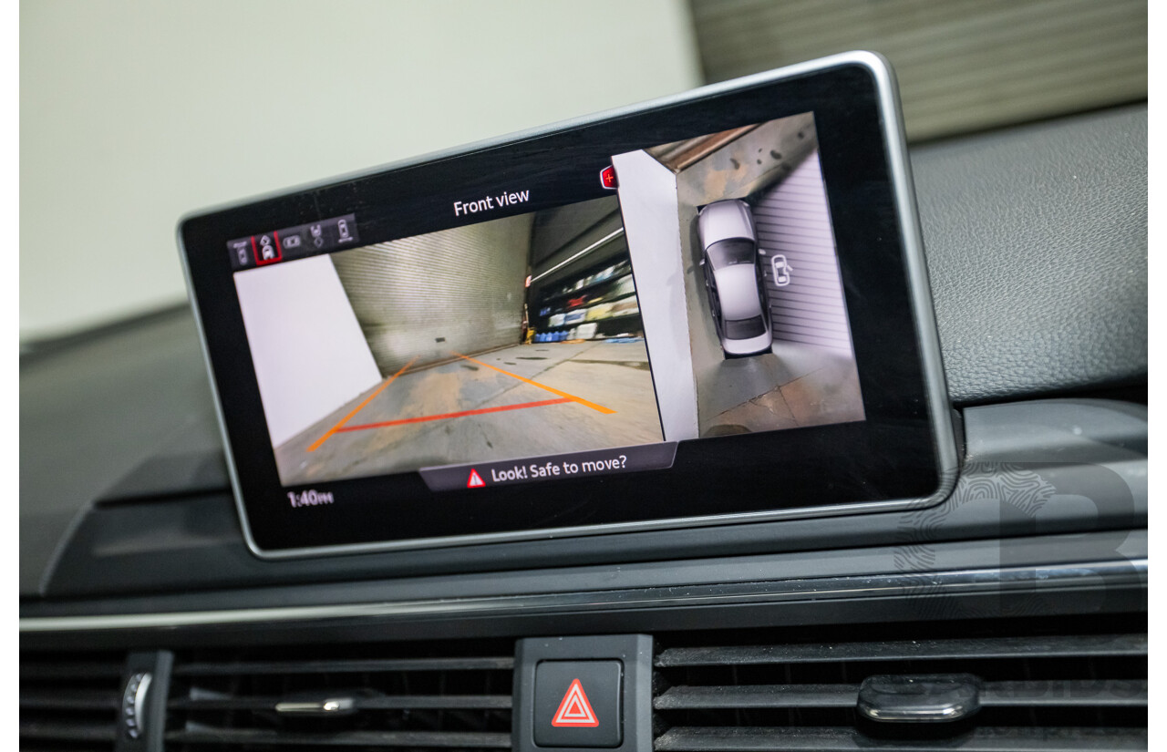 07/2016 Audi A4 2.0 TDI Quattro S-tronic Sport (AWD) F4 (B9) 4D Sedan Grey Turbo Diesel 2.0L