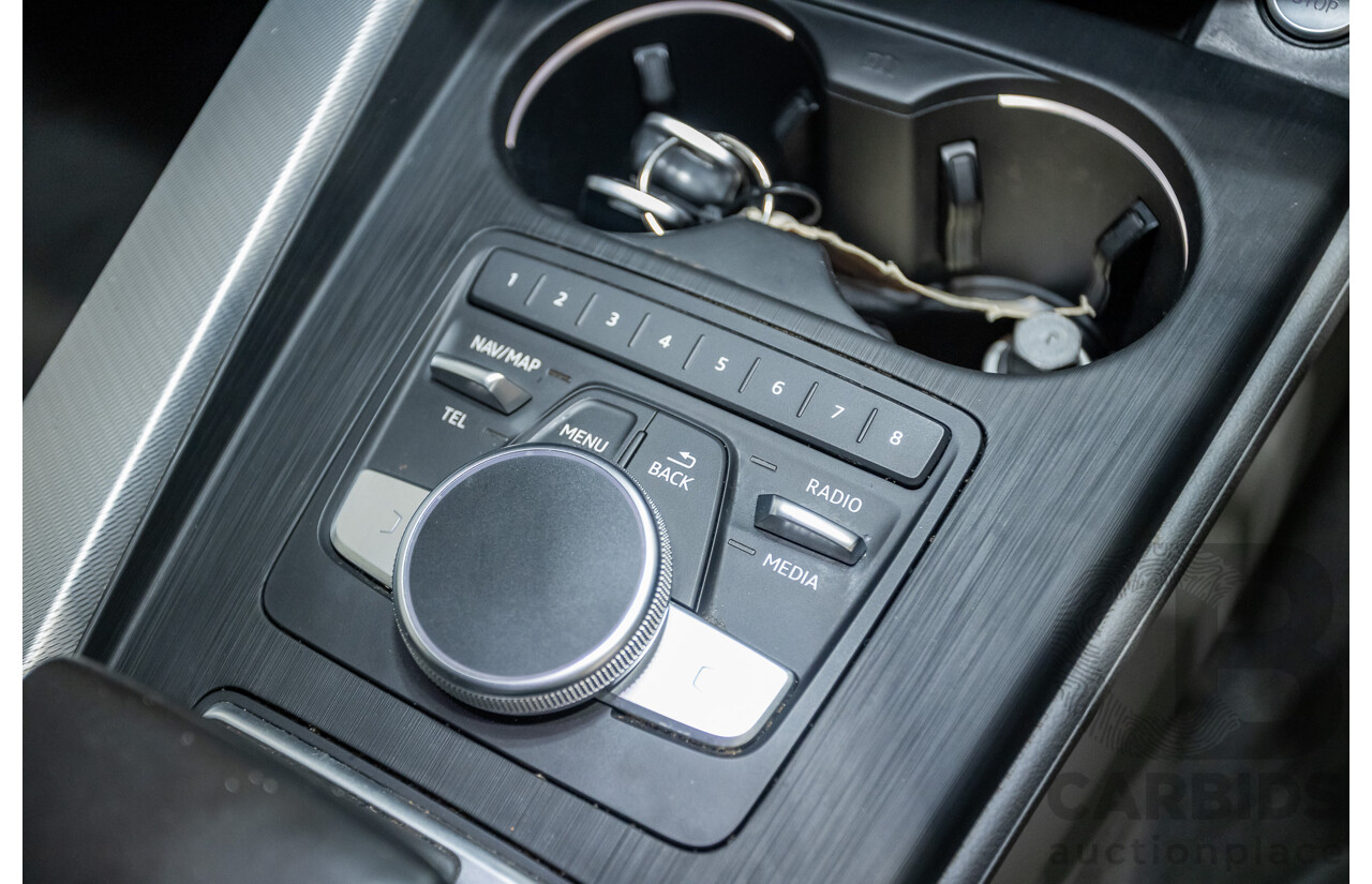 07/2016 Audi A4 2.0 TDI Quattro S-tronic Sport (AWD) F4 (B9) 4D Sedan Grey Turbo Diesel 2.0L