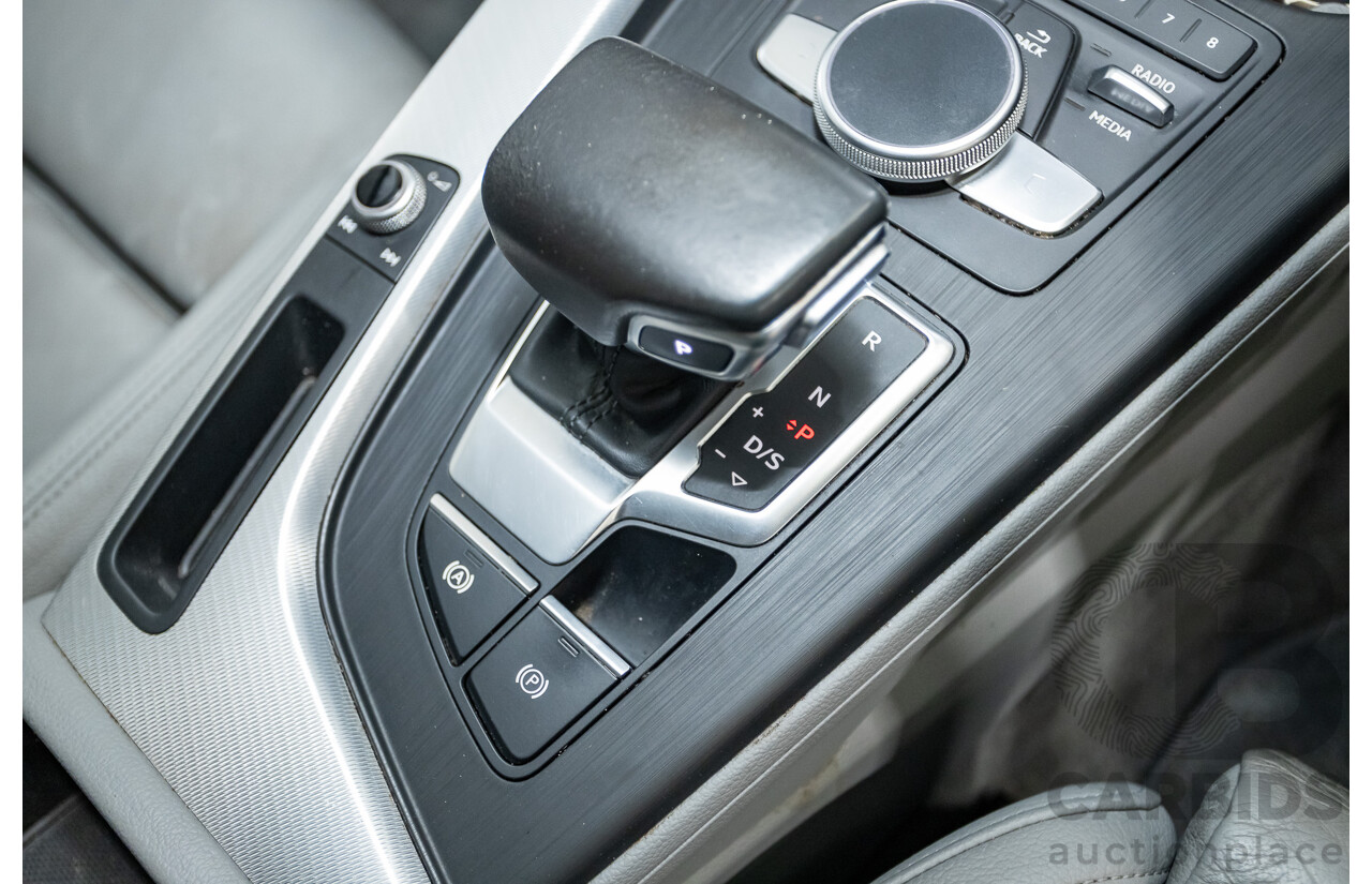 07/2016 Audi A4 2.0 TDI Quattro S-tronic Sport (AWD) F4 (B9) 4D Sedan Grey Turbo Diesel 2.0L