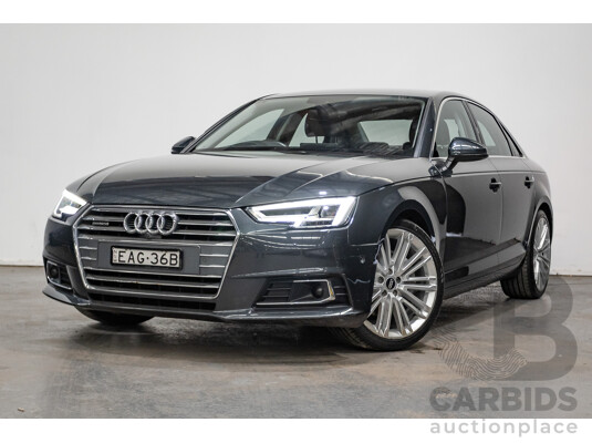 07/2016 Audi A4 2.0 TDI Quattro S-tronic Sport (AWD) F4 (B9) 4D Sedan Grey Turbo Diesel 2.0L