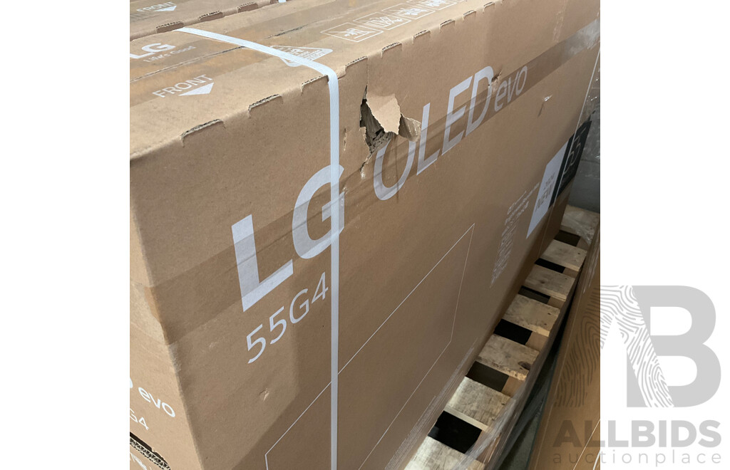 LG (OLED55G4PSA) 55" OLED EVO G4 4K Smart TV 24 - Brand New