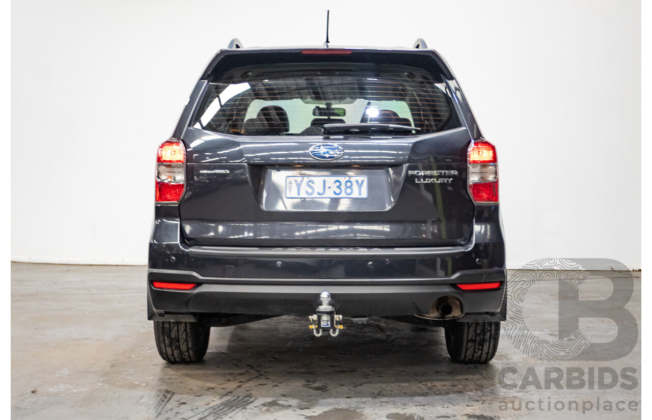 7/2014 Subaru Forester 2.5i Luxury Limited Edition MY14 4d Wagon Dark Grey Metallic 2.5L
