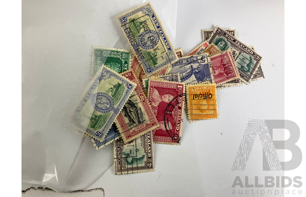 Collection of Cancelled Australian Stamps, Examples Spanning Predecimal to 1990's, QE2 , Bicentennial, Nature Includes Some New Zealand Predecimal- Approximately 1.8 Kilograms