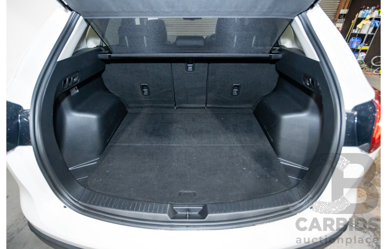 6/2014 Mazda CX-5 Grand Tourer (AWD) MY13 Upgrade 4d Wagon White Turbo Diesel 2.2L