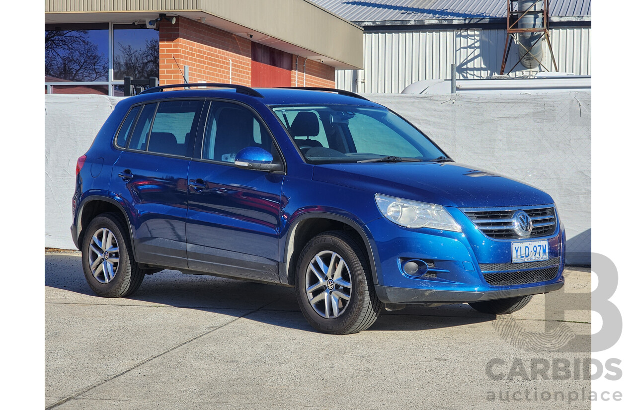 7/2010 Volkswagen Tiguan 103 TDI 5NC MY10 4d Wagon Blue 2.0L