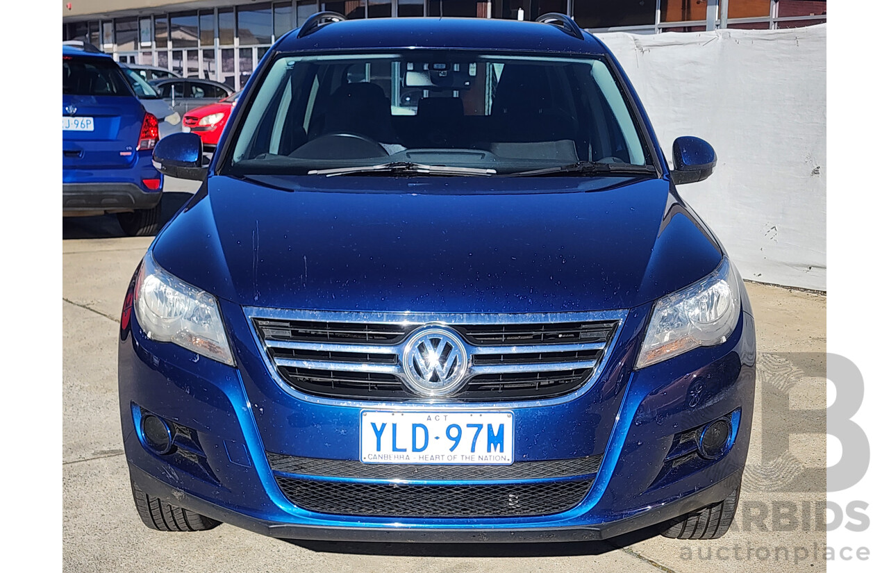 7/2010 Volkswagen Tiguan 103 TDI 5NC MY10 4d Wagon Blue 2.0L