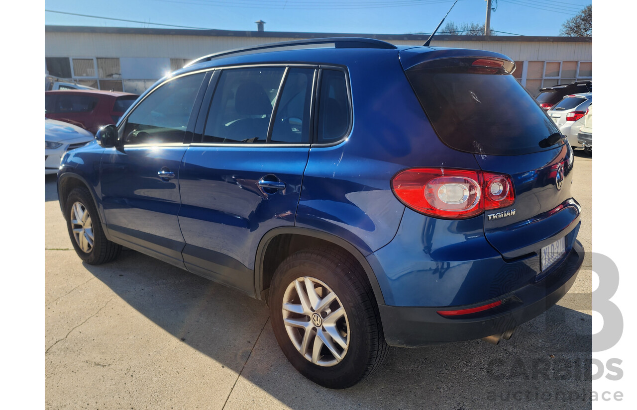 7/2010 Volkswagen Tiguan 103 TDI 5NC MY10 4d Wagon Blue 2.0L