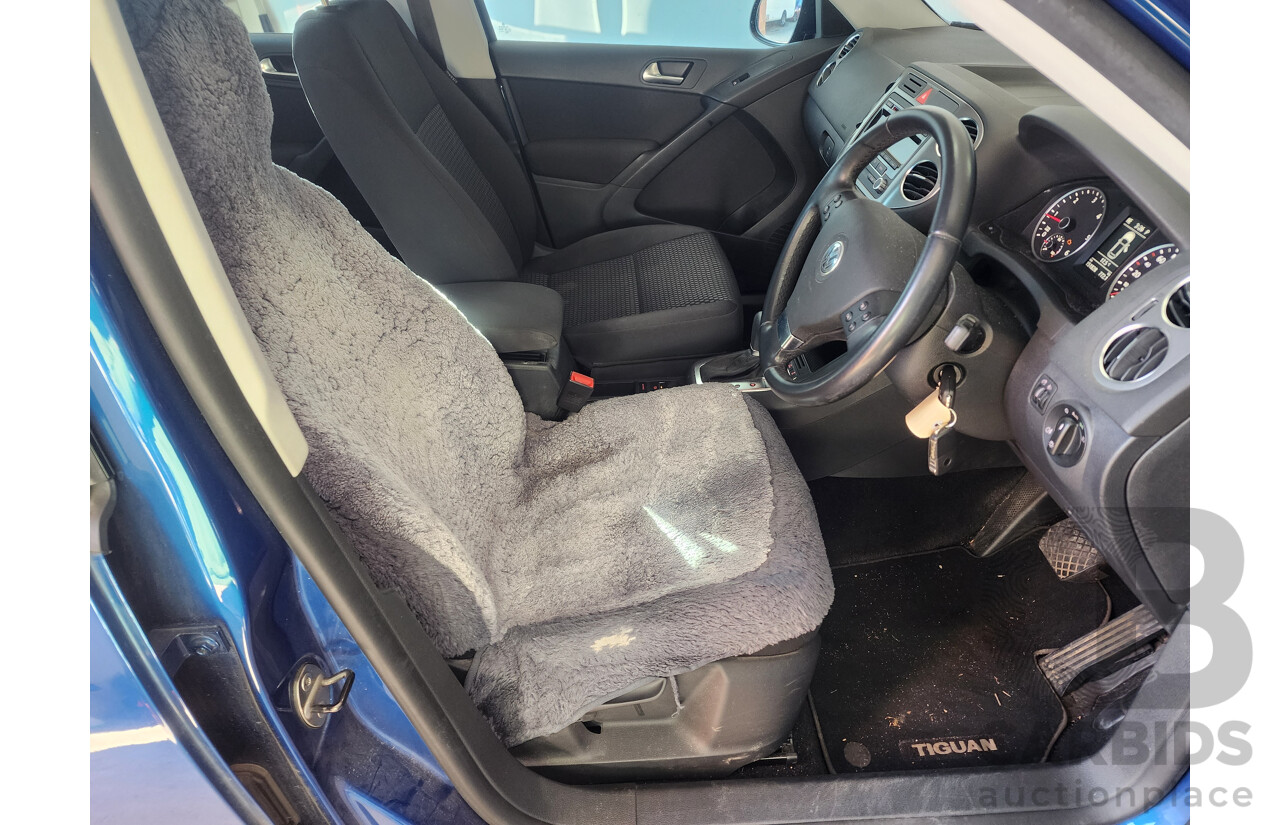 7/2010 Volkswagen Tiguan 103 TDI 5NC MY10 4d Wagon Blue 2.0L