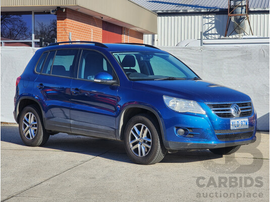7/2010 Volkswagen Tiguan 103 TDI 5NC MY10 4d Wagon Blue 2.0L