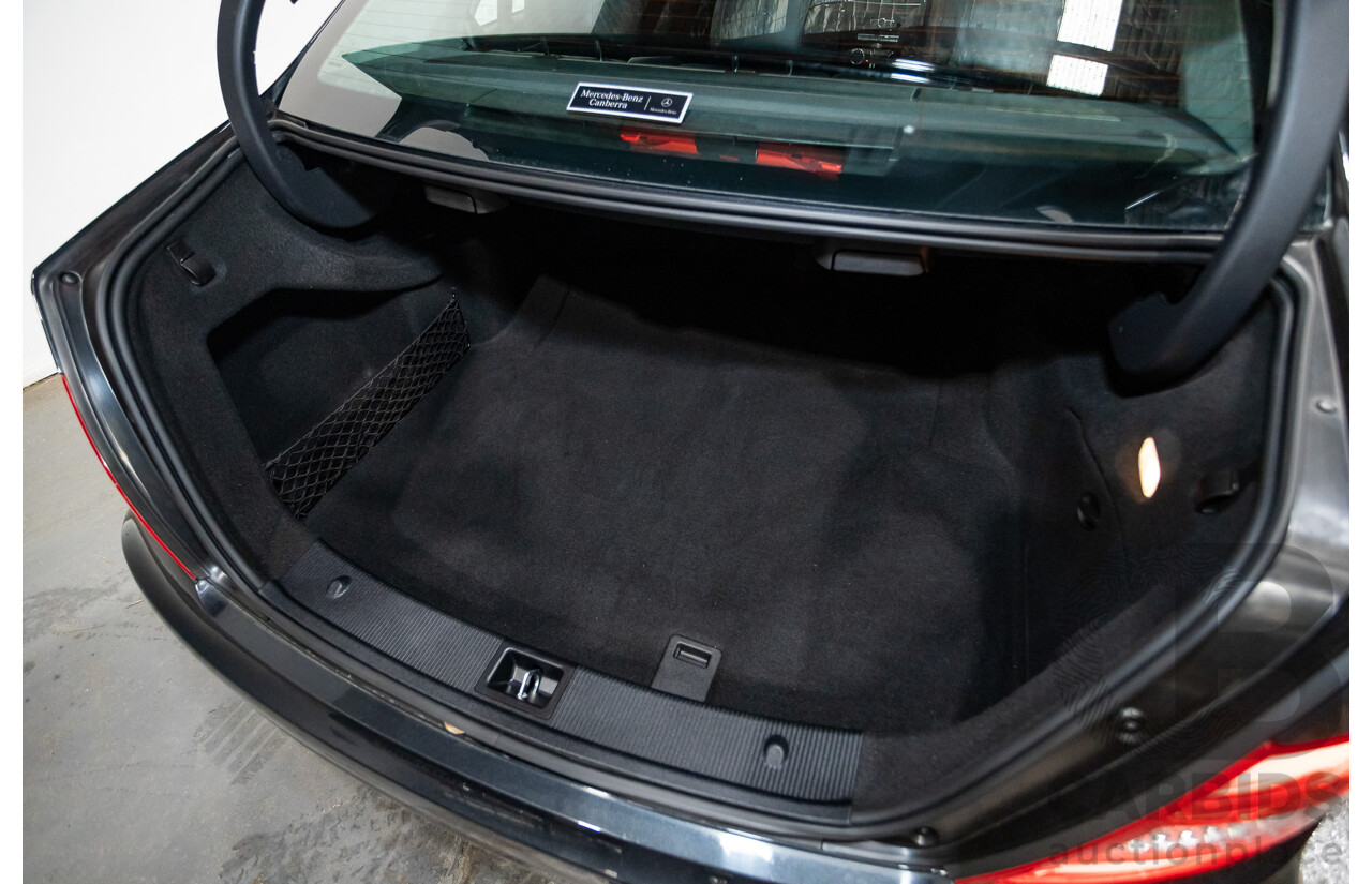 3/2012 Mercedes-Benz C200 BE W204 MY12 4d Sedan Magnetite Black Turbo 1.8L