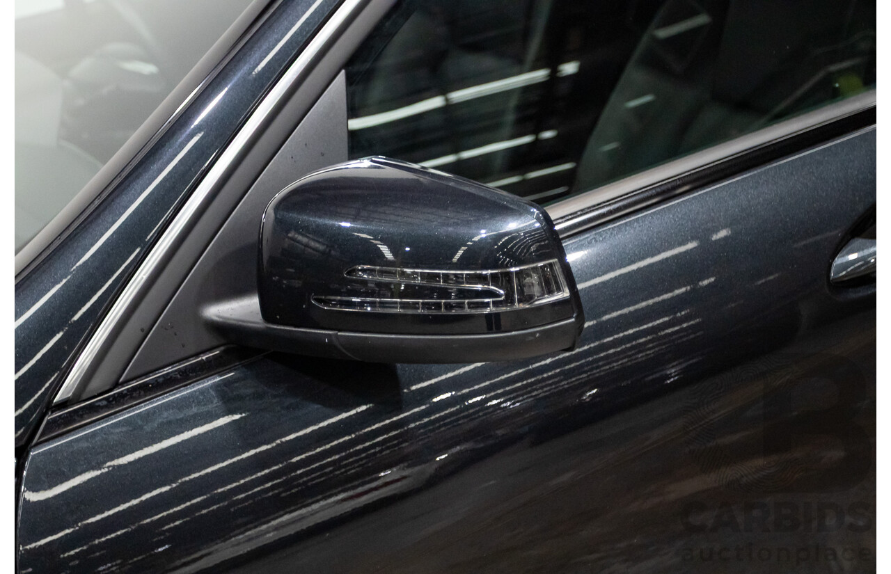 3/2012 Mercedes-Benz C200 BE W204 MY12 4d Sedan Magnetite Black Turbo 1.8L