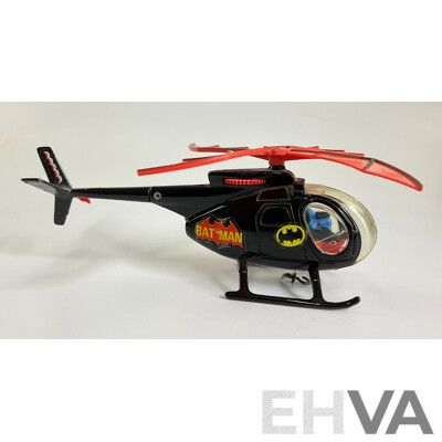 Vintage Corgi Toys Diecast Bat-Copter, Made in Great Britain