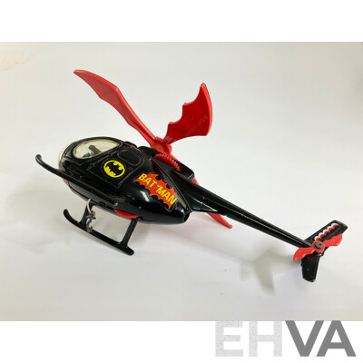 Vintage Corgi Toys Diecast Bat-Copter, Made in Great Britain