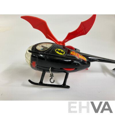 Vintage Corgi Toys Diecast Bat-Copter, Made in Great Britain