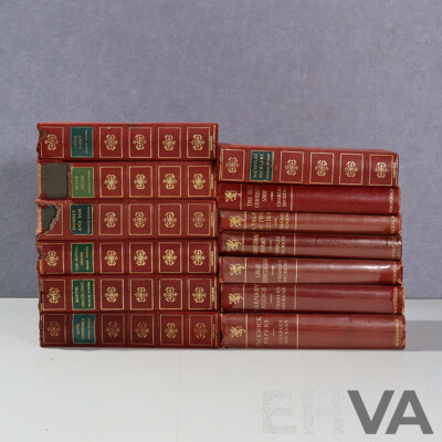 Collection Vintage Charles Dickens Novels Comprising Six Macdonald Illustrated Classics, 1950s & Seven the New Oxford Illustrated Dickens, All Hardcovers