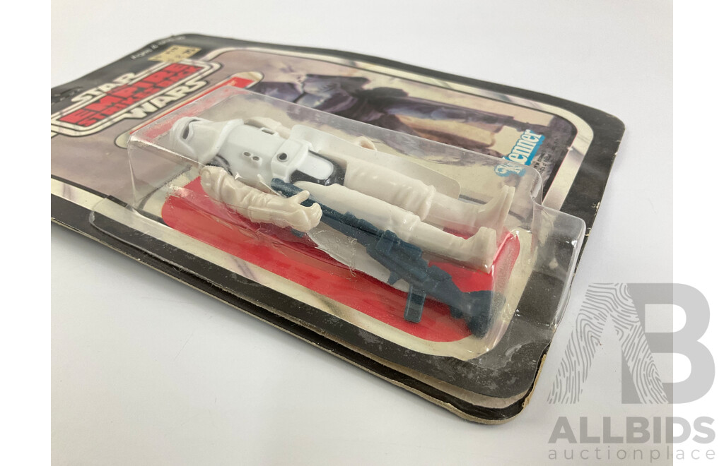 Vintage Kenner Star Wars Empire Strikes Back Imperial Stormtrooper Figurine with Original Packaging