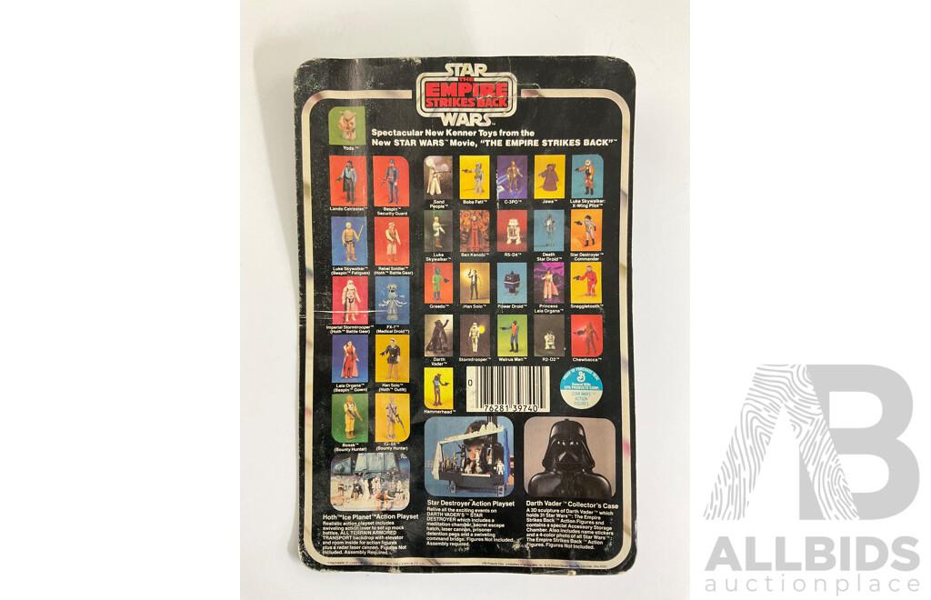 Vintage Kenner Star Wars Empire Strikes Back Imperial Stormtrooper Figurine with Original Packaging