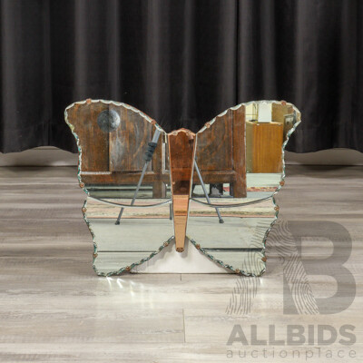 Art Deco Style Butterfly Form Mirror