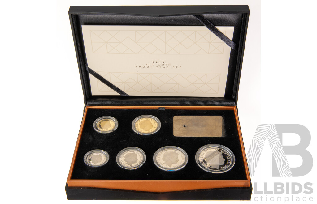Australian RAM 2018 Six Proof Coin Set