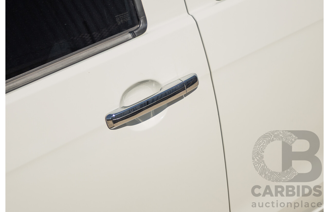 03/2017 Isuzu D-Max LS-U  (4x4)  TF MY17 Crew Cab Utility White Turbo Diesel 3.0L