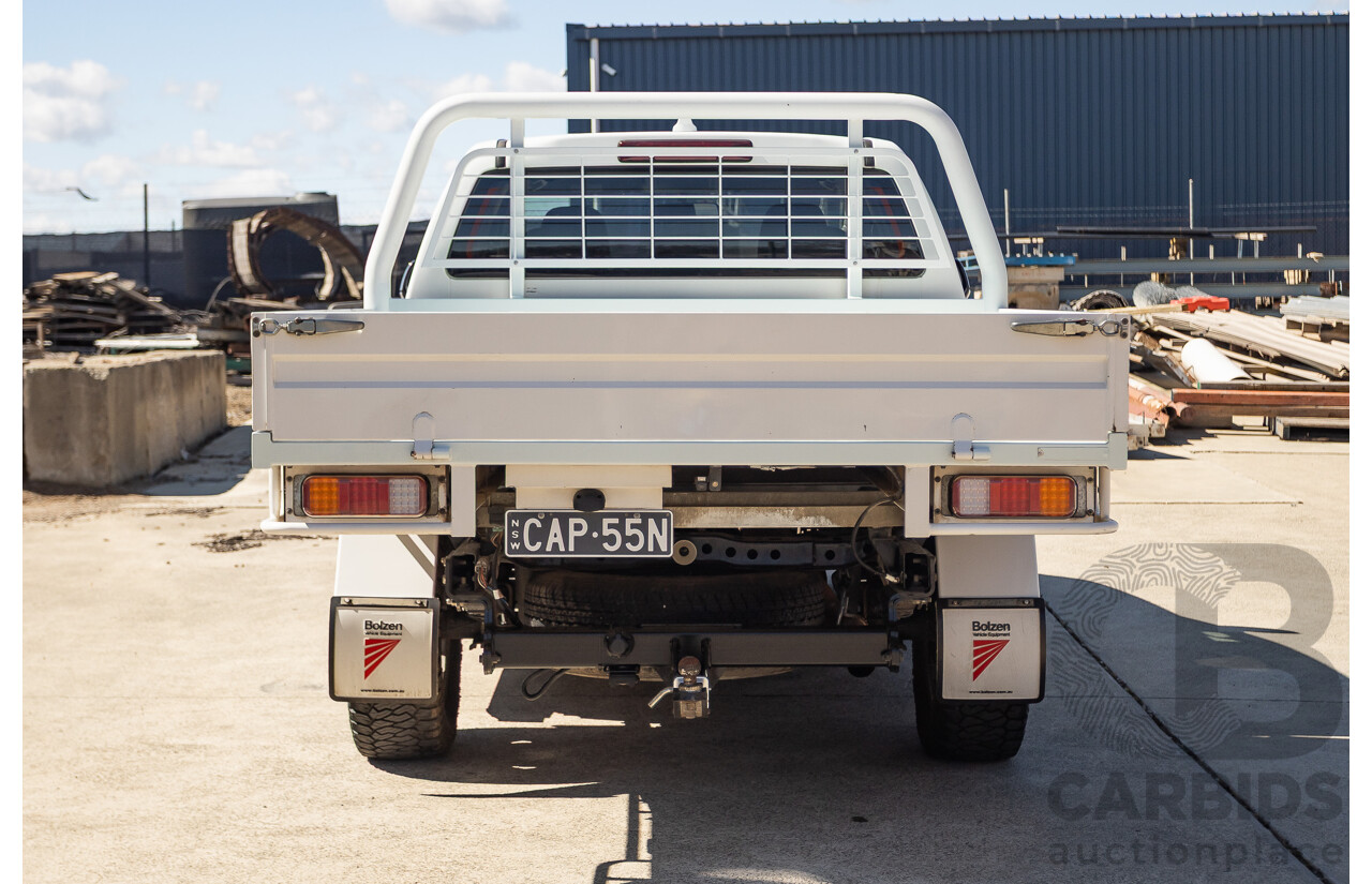 03/2017 Isuzu D-Max LS-U  (4x4)  TF MY17 Crew Cab Utility White Turbo Diesel 3.0L