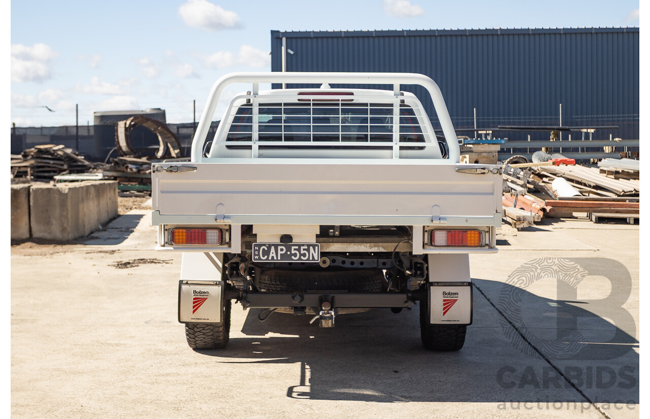 03/2017 Isuzu D-Max LS-U  (4x4)  TF MY17 Crew Cab Utility White Turbo Diesel 3.0L