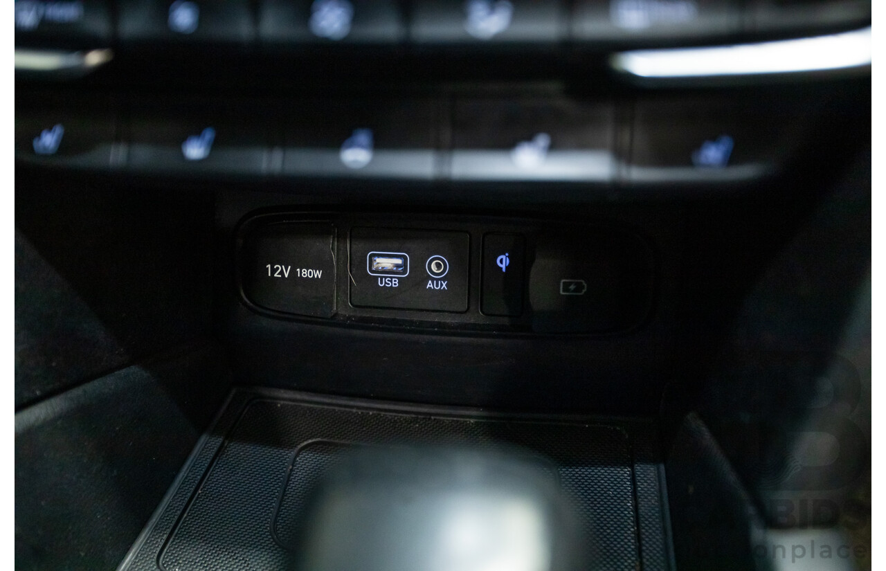 02/2019 Hyundai Santa Fe Highlander CRDi (AWD) TM 4D Wagon Stormy Sea Mica Blue Turbo Diesel 2.2L