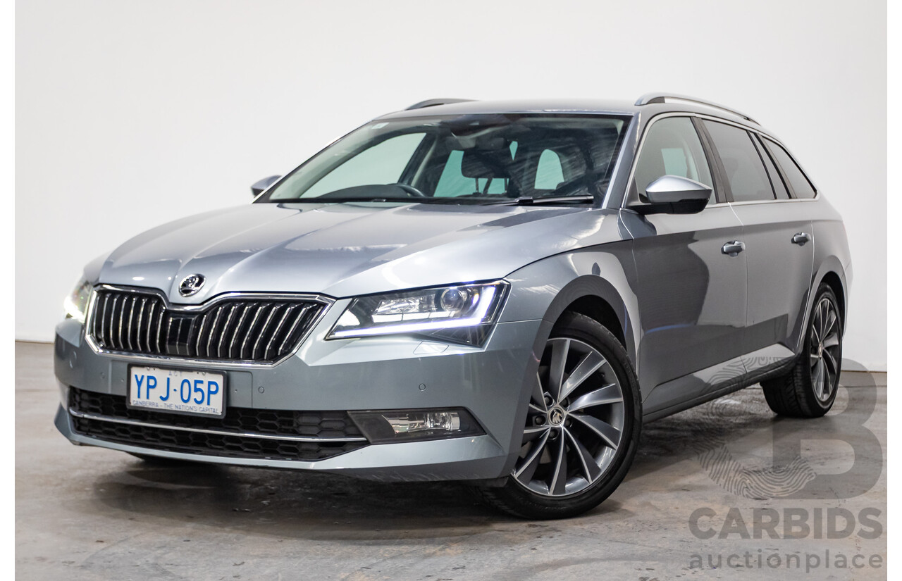 07/2019 Skoda Superb 162 TSI  NP MY19 4D Wagon Brilliant Silver Metallic Turbo 2.0L