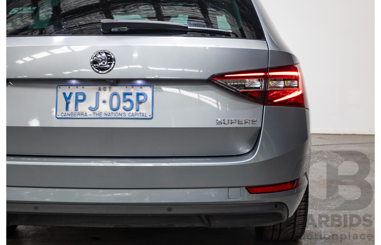 07/2019 Skoda Superb 162 TSI  NP MY19 4D Wagon Brilliant Silver Metallic Turbo 2.0L