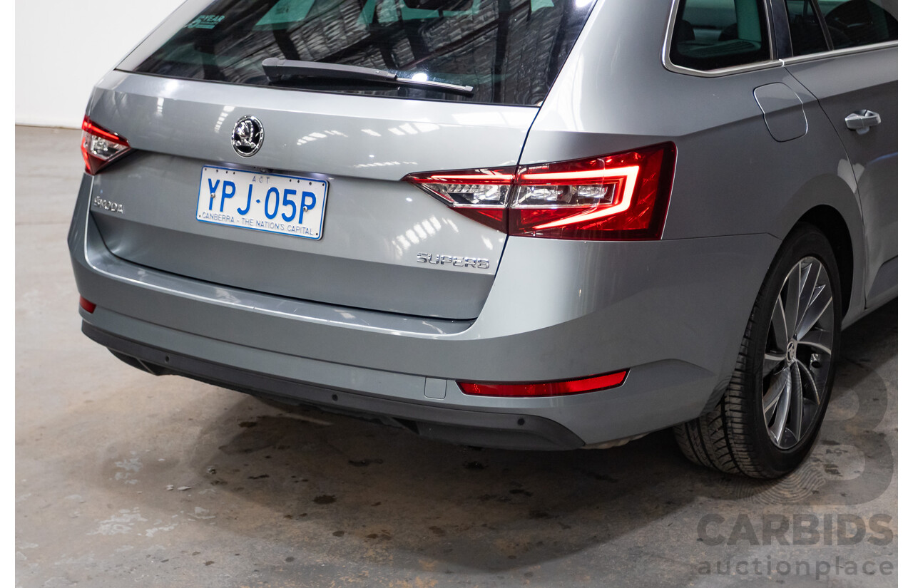 07/2019 Skoda Superb 162 TSI  NP MY19 4D Wagon Brilliant Silver Metallic Turbo 2.0L
