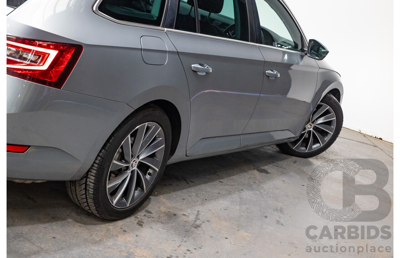 07/2019 Skoda Superb 162 TSI  NP MY19 4D Wagon Brilliant Silver Metallic Turbo 2.0L