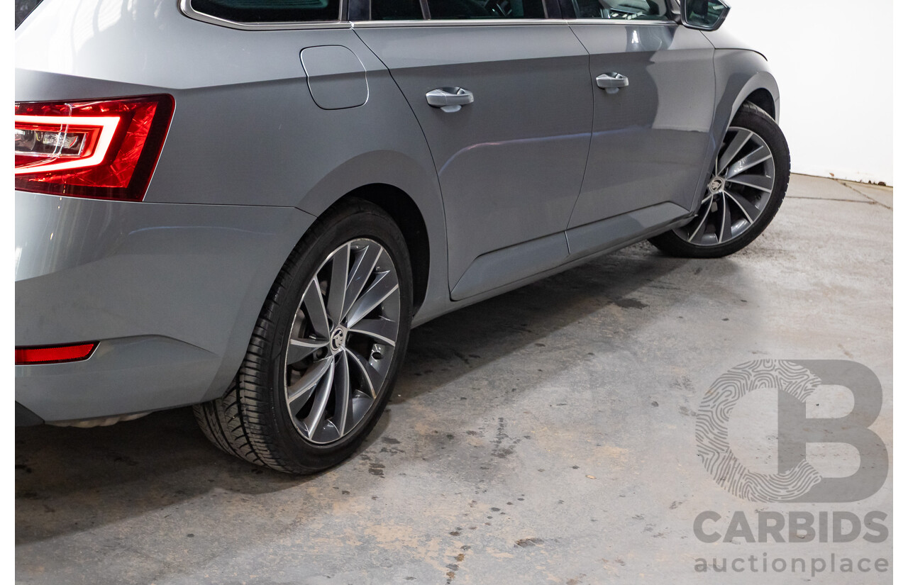 07/2019 Skoda Superb 162 TSI  NP MY19 4D Wagon Brilliant Silver Metallic Turbo 2.0L