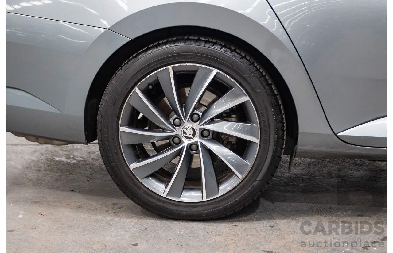 07/2019 Skoda Superb 162 TSI  NP MY19 4D Wagon Brilliant Silver Metallic Turbo 2.0L