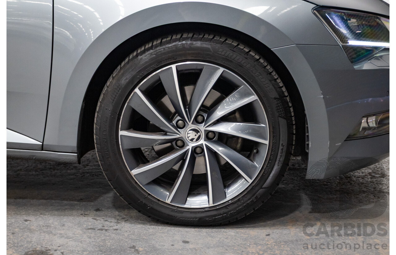 07/2019 Skoda Superb 162 TSI  NP MY19 4D Wagon Brilliant Silver Metallic Turbo 2.0L