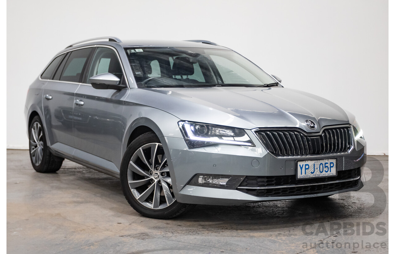 07/2019 Skoda Superb 162 TSI  NP MY19 4D Wagon Brilliant Silver Metallic Turbo 2.0L