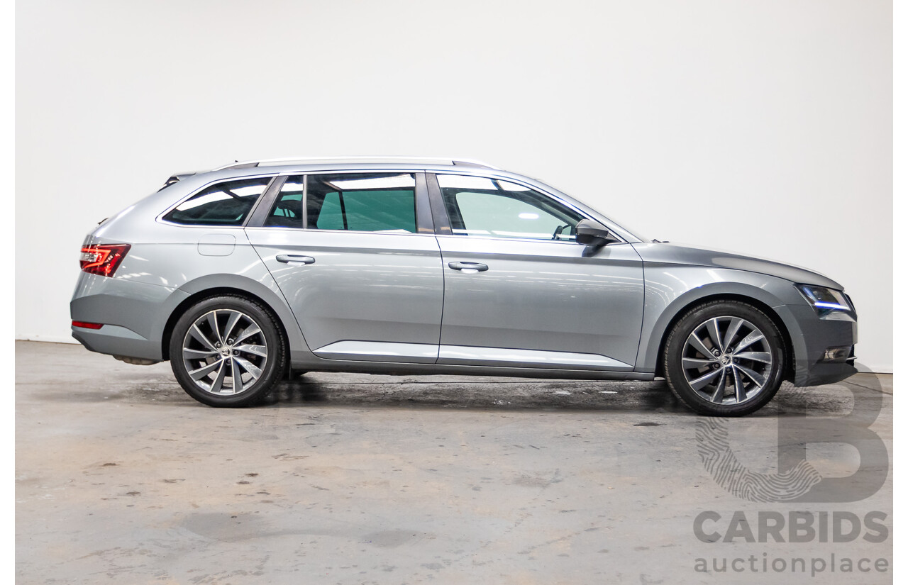 07/2019 Skoda Superb 162 TSI  NP MY19 4D Wagon Brilliant Silver Metallic Turbo 2.0L